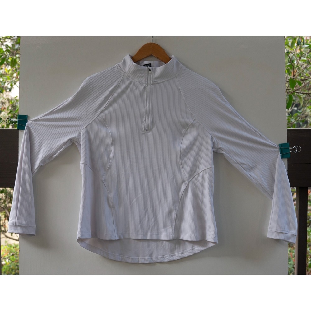 Spyder‎ Active 1/4 Zip Athletic Pullover Women's White Size L
